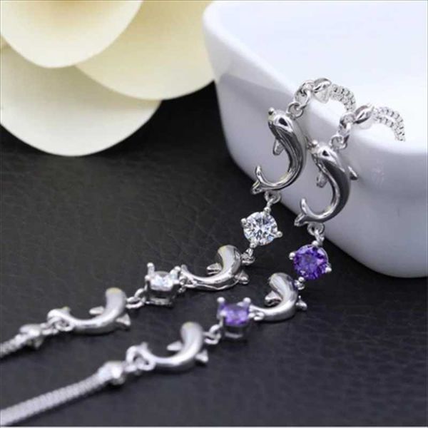 link, chain fashion bracelets for women party cute dolphin bracelet bangle luxury crystal jewelry gifts wholesale, Black
link, chain fashion bracelets for women party cute dolphin bracelet bangle luxury crystal jewelry gifts wholesale, Black