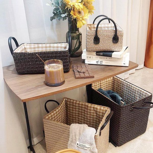 storage baskets woven basket sundries organizer keys clothes toys laundry hamper deskpicnic food container case
storage baskets woven basket sundries organizer keys clothes toys laundry hamper deskpicnic food container case