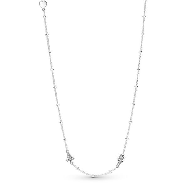 new 2021 100% 925 sterling silver sparkling arrow necklace fit diy original fshion jewelry gift 111
new 2021 100% 925 sterling silver sparkling arrow necklace fit diy original fshion jewelry gift 111