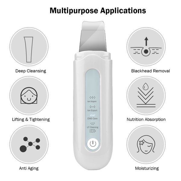 ultrasonic skin scrubber deep face cleaning shovel professional blackheads peeling face cleanser skin spatula home spa tool
ultrasonic skin scrubber deep face cleaning shovel professional blackheads peeling face cleanser skin spatula home spa tool