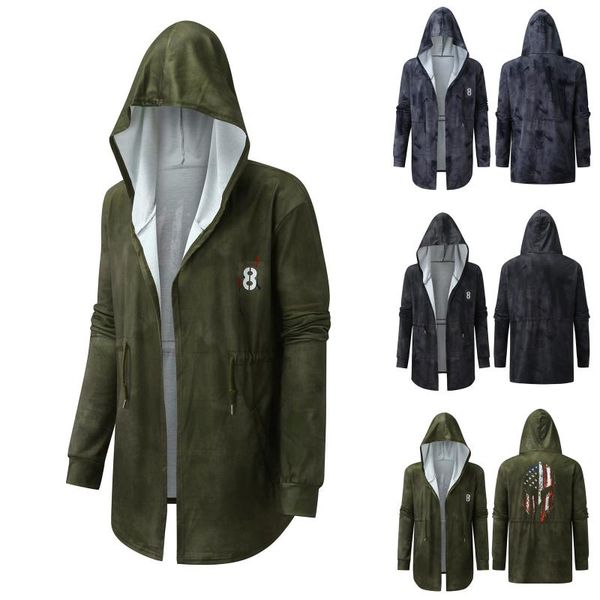 men's jackets telotuny fashion autumn long sleeve eight print hoodies casual drawstring pocket light hooded outwear, Black;brown
men's jackets telotuny fashion autumn long sleeve eight print hoodies casual drawstring pocket light hooded outwear, Black;brown