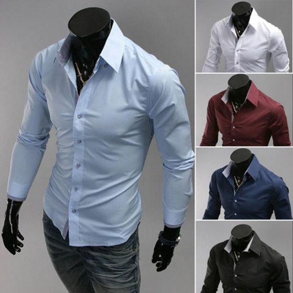 2021 size mens new luxury 5 slim fit dress shirts colors xs us ing stylish casual 4 mmwus, Black
2021 size mens new luxury 5 slim fit dress shirts colors xs us ing stylish casual 4 mmwus, Black