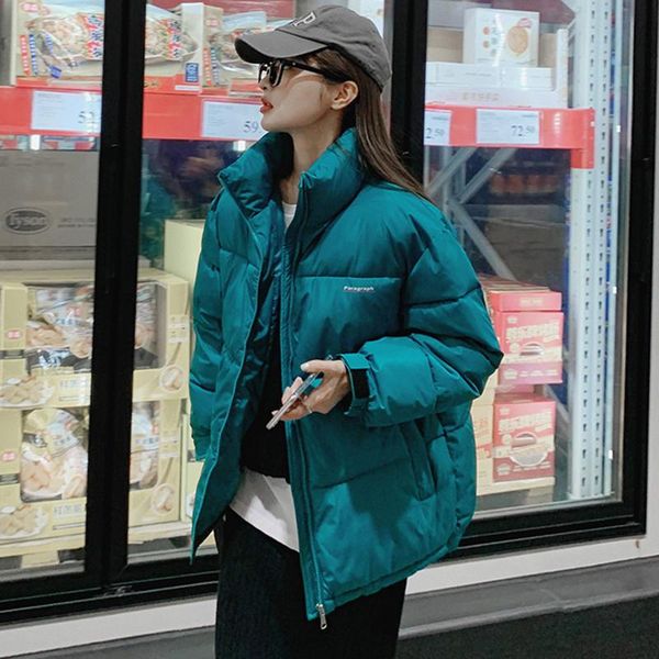 women's down & parkas 4 colors women warm bubble jacket winter korean quilted coat y2k loose plus size casual overcoat female 2021, Black
women's down & parkas 4 colors women warm bubble jacket winter korean quilted coat y2k loose plus size casual overcoat female 2021, Black