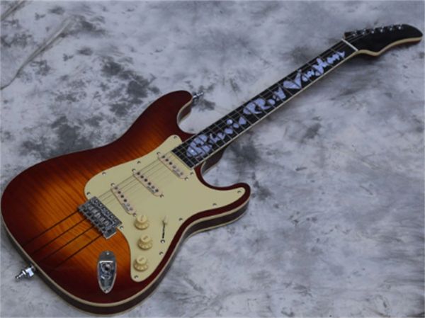 custom electric guitar, neck thru solid flamed maple neck+ soid flamed body, upgraded quality musical instruments. guitars guitarra
custom electric guitar, neck thru solid flamed maple neck+ soid flamed body, upgraded quality musical instruments. guitars guitarra