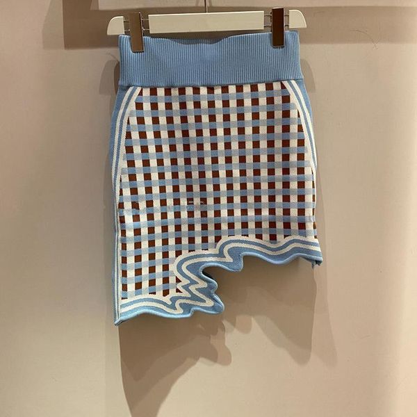 skirts spring color matching plaid irregular knitted slim slimming skirt women, Black
skirts spring color matching plaid irregular knitted slim slimming skirt women, Black