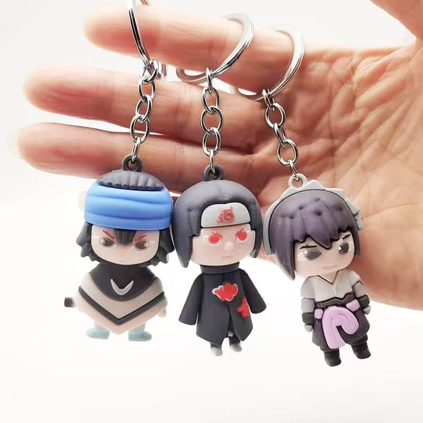 2021 fashion keychain japanese anime naruto key chain pvc soft plastic bag pendant student gift, Silver
2021 fashion keychain japanese anime naruto key chain pvc soft plastic bag pendant student gift, Silver