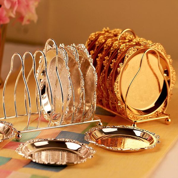 kitchen storage & organization 6 pcs set europe style relief metal plated with gold/silver mini/smal dessert/cake/snack tray dish fruit plat
kitchen storage & organization 6 pcs set europe style relief metal plated with gold/silver mini/smal dessert/cake/snack tray dish fruit plat