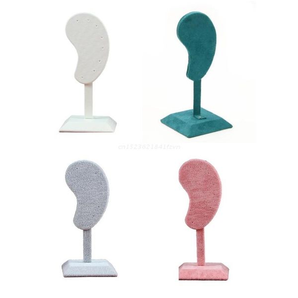 hooks & rails fashion ear shaped earring display stand microfiber holder clip stud jewelry organizer dropship
hooks & rails fashion ear shaped earring display stand microfiber holder clip stud jewelry organizer dropship