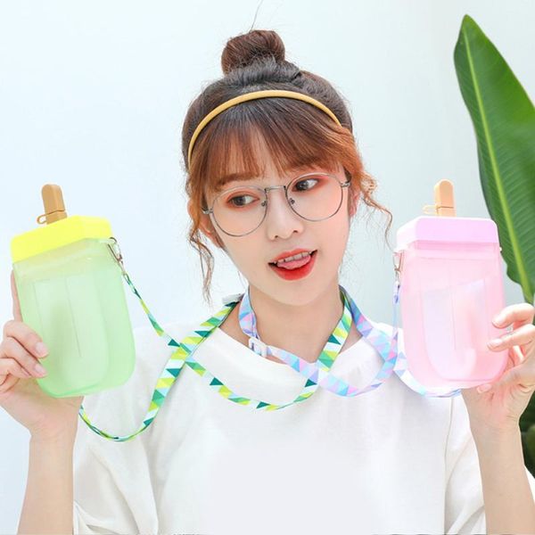 water bottles & cages 300ml cute sweet ice cream bottle with straw creative portable popsicle cup kids strap
water bottles & cages 300ml cute sweet ice cream bottle with straw creative portable popsicle cup kids strap