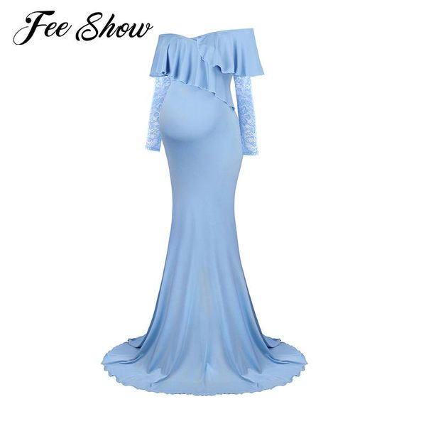 maternity dresses maxi for po shoot pregnancy women ruffles dress pregnant pography lace sleeve gown baby shower, White
maternity dresses maxi for po shoot pregnancy women ruffles dress pregnant pography lace sleeve gown baby shower, White