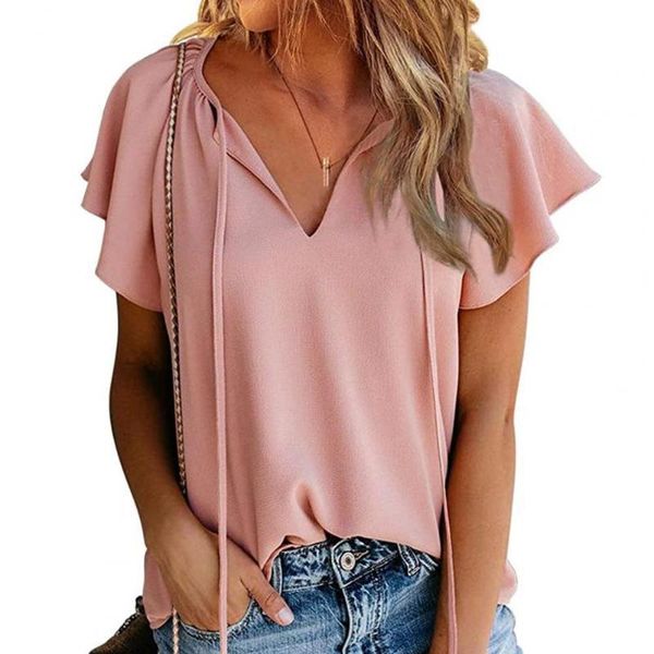 women's tanks & camis women floral print t-shirts v neck ruffle short sleeve tie summer t-shirt streetwear casual fashion solid color l, White
women's tanks & camis women floral print t-shirts v neck ruffle short sleeve tie summer t-shirt streetwear casual fashion solid color l, White