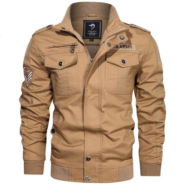 men's jackets military uniform jacket men coat 2021 stand collar cotton plus size 6xl for mens spring male streetwear clothes, Black;brown
men's jackets military uniform jacket men coat 2021 stand collar cotton plus size 6xl for mens spring male streetwear clothes, Black;brown