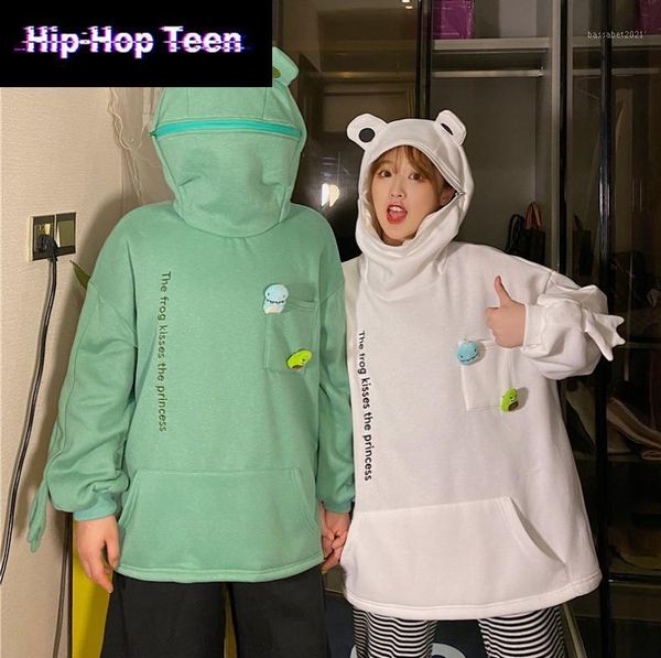 men's hoodies & sweatshirts 4xl frog sweatshirt men and women's harajuku warm pullover womens korean style hoodie, Black
men's hoodies & sweatshirts 4xl frog sweatshirt men and women's harajuku warm pullover womens korean style hoodie, Black