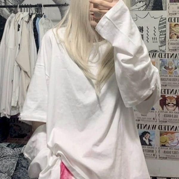 new long-sleeved female students korean version of loose detachable sleeves solid color wild t-shirt ins tide autumn 210306, White
new long-sleeved female students korean version of loose detachable sleeves solid color wild t-shirt ins tide autumn 210306, White