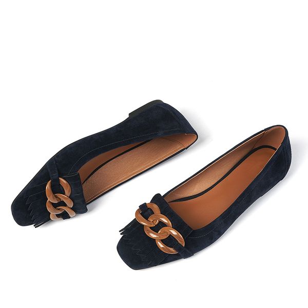 womens natural suedel eather slip-on ballet flats leisure soft comfortable chain fringe espadrilles square toe casual shoes ress shoes, Black
womens natural suedel eather slip-on ballet flats leisure soft comfortable chain fringe espadrilles square toe casual shoes ress shoes, Black