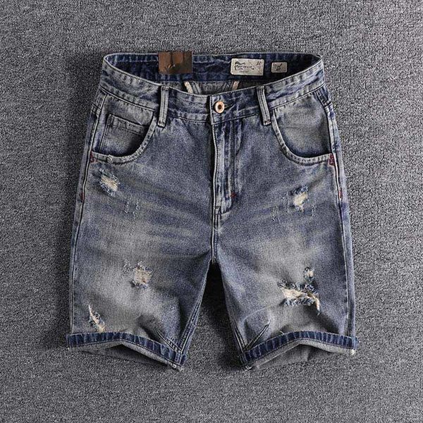 2021 new arrival summer youth middle shorts fit straight tube ins holes men's denim 5-point trouser 0199 0vlc, White;black
2021 new arrival summer youth middle shorts fit straight tube ins holes men's denim 5-point trouser 0199 0vlc, White;black