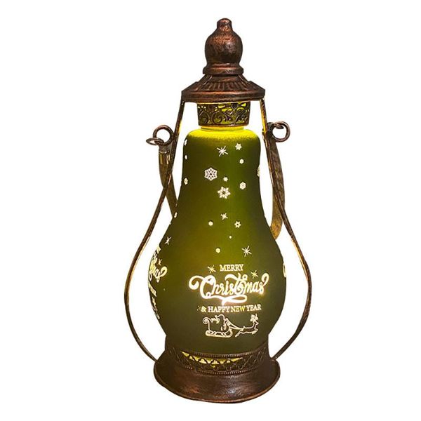 strings green/silver/red hanging kerosene lamp family party decoration oil bottle led christmas retro with handle
strings green/silver/red hanging kerosene lamp family party decoration oil bottle led christmas retro with handle