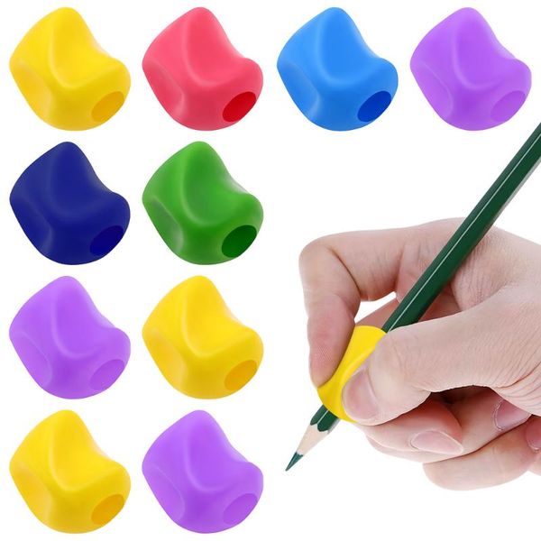 refills nuoy 10pcs writing aid ergonomic universal handwriting grip corrector for children, Black;red
refills nuoy 10pcs writing aid ergonomic universal handwriting grip corrector for children, Black;red