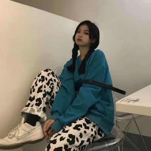 ladies'suit: spring autumn new style pullover girl's sweater student casual-leg jacket wide-leg two-piece suit hynj, Gray
ladies'suit: spring autumn new style pullover girl's sweater student casual-leg jacket wide-leg two-piece suit hynj, Gray