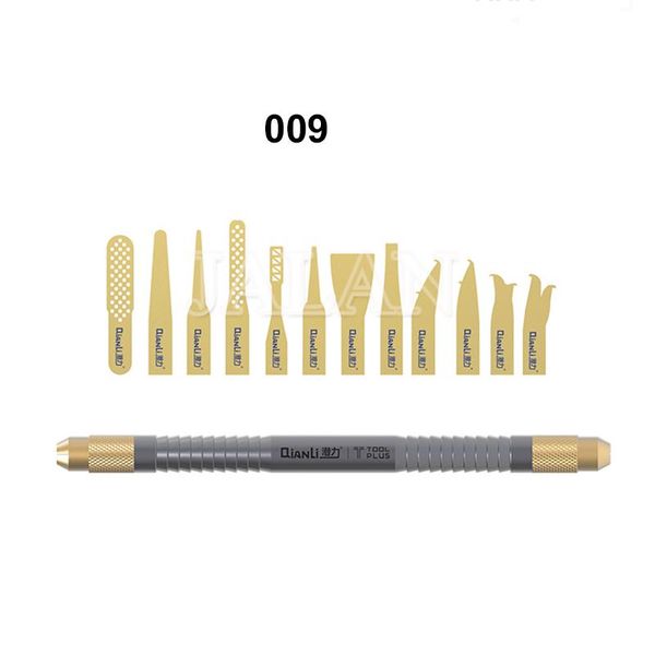 cell phone repairing tools qianli multifunctioal cpu&ic glue remover knife 007 008 009 010 thin blade motherboard bga chip cleaning scraping
cell phone repairing tools qianli multifunctioal cpu&ic glue remover knife 007 008 009 010 thin blade motherboard bga chip cleaning scraping