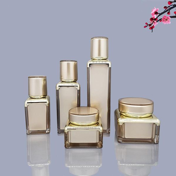 storage bottles & jars 5pcs/10pcs high-grade empty cosmetics packaging vacuum lotion bottle face / eye cream jar travel set refillable conta
storage bottles & jars 5pcs/10pcs high-grade empty cosmetics packaging vacuum lotion bottle face / eye cream jar travel set refillable conta