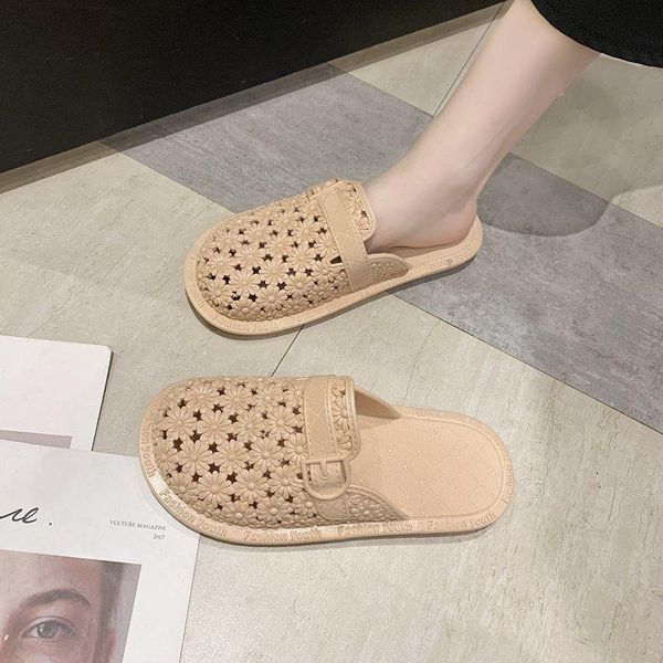 slippers baotou sandals and women's outer wear 2021 spring summer fashion all-match soft-soled beach hole shoes m1789, Black
slippers baotou sandals and women's outer wear 2021 spring summer fashion all-match soft-soled beach hole shoes m1789, Black