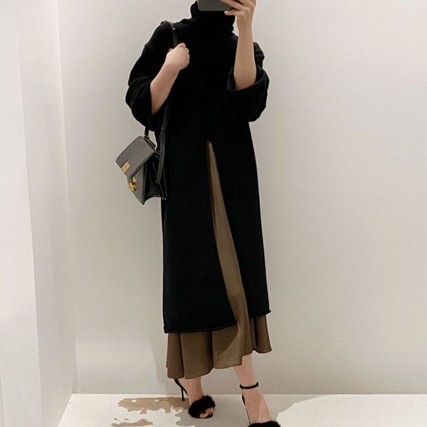 new 2021 japanese fashion casual jacket with split warm and thickened long sleeve sweater h a39l, White;black
new 2021 japanese fashion casual jacket with split warm and thickened long sleeve sweater h a39l, White;black