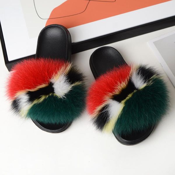 slippers real racoon fur women home fluffy sliders flip flops luxury slides natural, Black
slippers real racoon fur women home fluffy sliders flip flops luxury slides natural, Black