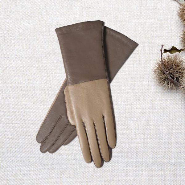 five fingers gloves women' contrast color natural sheepskin leather female genuine patchwork driving glove r2322, Blue;gray
five fingers gloves women' contrast color natural sheepskin leather female genuine patchwork driving glove r2322, Blue;gray