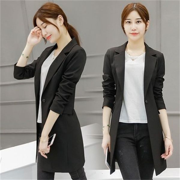 spring and autumn new small section suit jacket female women's slim long sleeve tide ms ipkc, White;black
spring and autumn new small section suit jacket female women's slim long sleeve tide ms ipkc, White;black