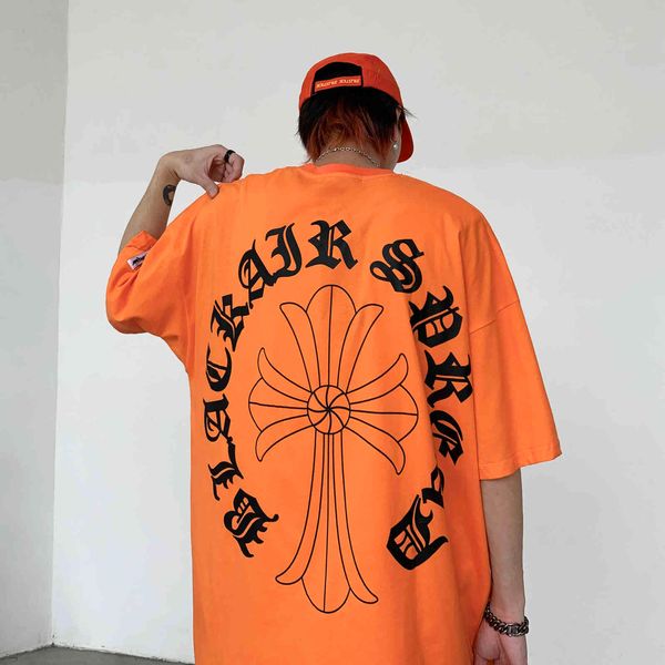 redeemer chaopai high street ch sanskrit cross print ins hip hop loose couple short sleeve t-shirt men, White;black
redeemer chaopai high street ch sanskrit cross print ins hip hop loose couple short sleeve t-shirt men, White;black