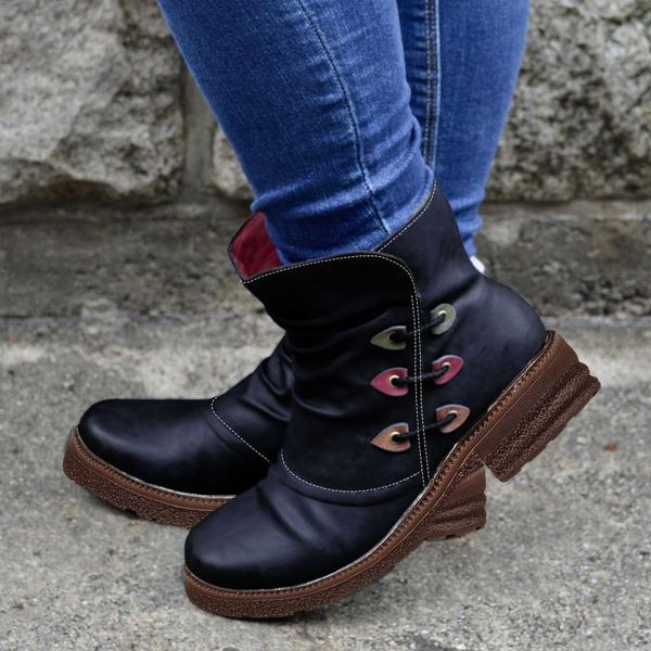 boots winter fashion warm zip up woman ladies outdoor solid square heels shoes motorcycle boot plus size#4, Black
boots winter fashion warm zip up woman ladies outdoor solid square heels shoes motorcycle boot plus size#4, Black