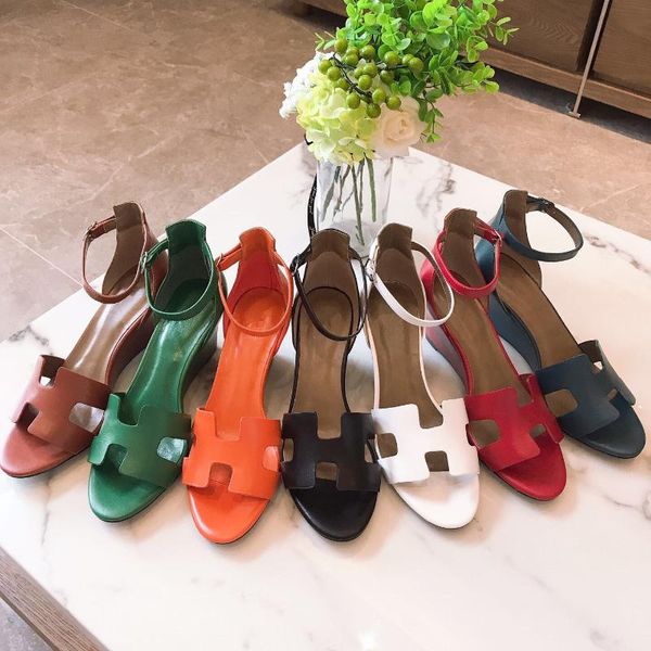 dress shoes 2021 est summer woman sandals classics genuine leather ankle-warp open-toes wedges zapatos de mujer, Black
dress shoes 2021 est summer woman sandals classics genuine leather ankle-warp open-toes wedges zapatos de mujer, Black