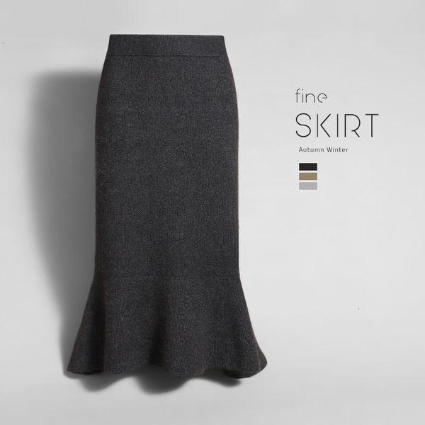 high new 2021 waist pure color spring bodycon knit straight long women casual beige skirt faldas jupe femme saia fsun, Black
high new 2021 waist pure color spring bodycon knit straight long women casual beige skirt faldas jupe femme saia fsun, Black