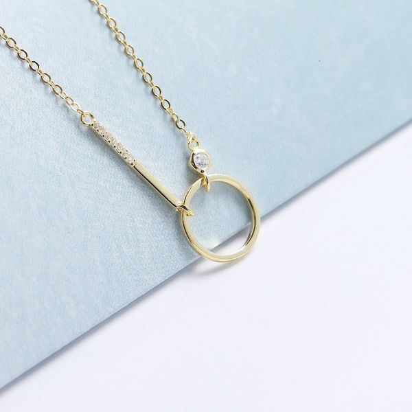 yhn023 us s925 pure silver simple geometric circle one character pendant with zircon clavicle chain necklace for women
yhn023 us s925 pure silver simple geometric circle one character pendant with zircon clavicle chain necklace for women