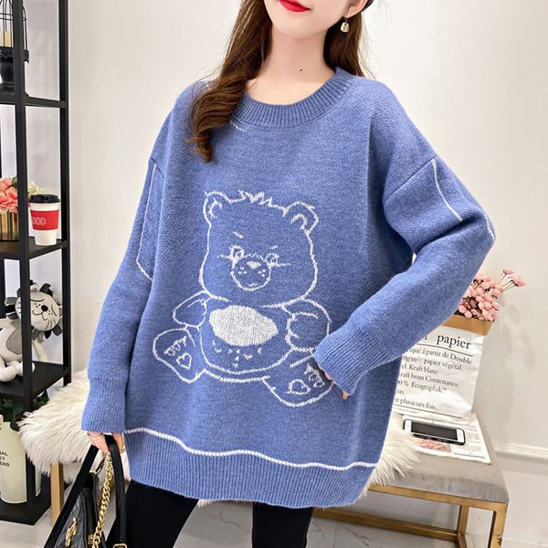 2021 new women's jumper spring autumn cartoon print long sleeve o neck ffy ladies sweaters casual pullover knitted wear female 982l, White;black
2021 new women's jumper spring autumn cartoon print long sleeve o neck ffy ladies sweaters casual pullover knitted wear female 982l, White;black