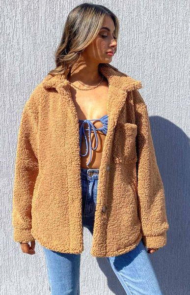 women's wool & blends girls long sleeve fluffy coat, spring autumn ladies leisure style solid color lapel single-breasted loose outerw, Black
women's wool & blends girls long sleeve fluffy coat, spring autumn ladies leisure style solid color lapel single-breasted loose outerw, Black