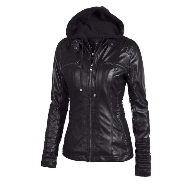women's leather & faux nice women autumn winter soft jackets coats lady black pu zipper epaule motorcycle streetwear jacket
women's leather & faux nice women autumn winter soft jackets coats lady black pu zipper epaule motorcycle streetwear jacket