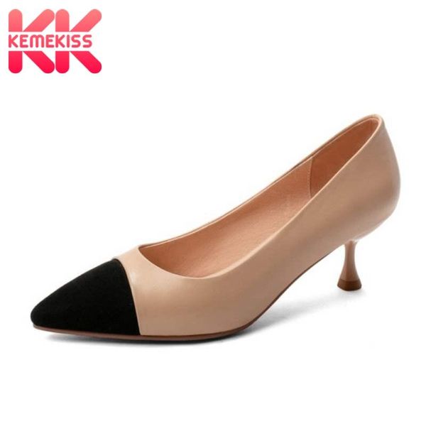 dress shoes kemekiss patchwork women pumps thin heel pointed toe fashion mixed color daily office lady footwear size 33-43, Black
dress shoes kemekiss patchwork women pumps thin heel pointed toe fashion mixed color daily office lady footwear size 33-43, Black