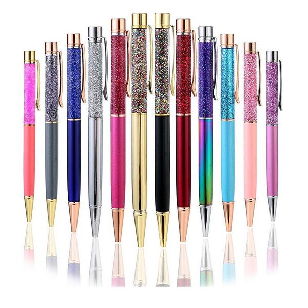 ballpoint pens 100pcs/lot luxury pen flow oil crystal gold foil metal copper colorful high-grade powder dynamic liquid sand, Blue;orange
ballpoint pens 100pcs/lot luxury pen flow oil crystal gold foil metal copper colorful high-grade powder dynamic liquid sand, Blue;orange