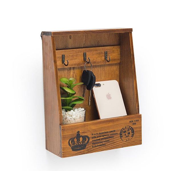 hooks & rails key hanger wall-hung type wooden decorative wall shelf sundries storage box prateleira organizer rack wood
hooks & rails key hanger wall-hung type wooden decorative wall shelf sundries storage box prateleira organizer rack wood