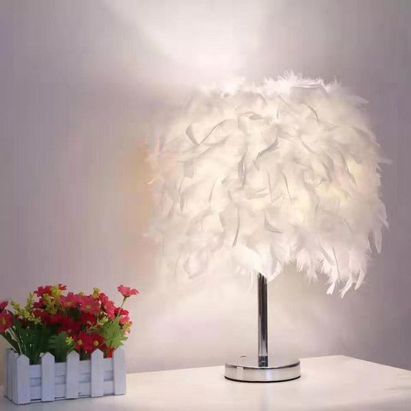 led nordic simple and stylish feather table lamp warm light tree feather lampshade wedding bedroom dinner party home decor
led nordic simple and stylish feather table lamp warm light tree feather lampshade wedding bedroom dinner party home decor