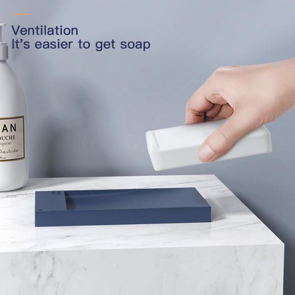 soap dishes bathroom silicone shower holder kitchen accessories simple portable drain box easy to cleaning
soap dishes bathroom silicone shower holder kitchen accessories simple portable drain box easy to cleaning
