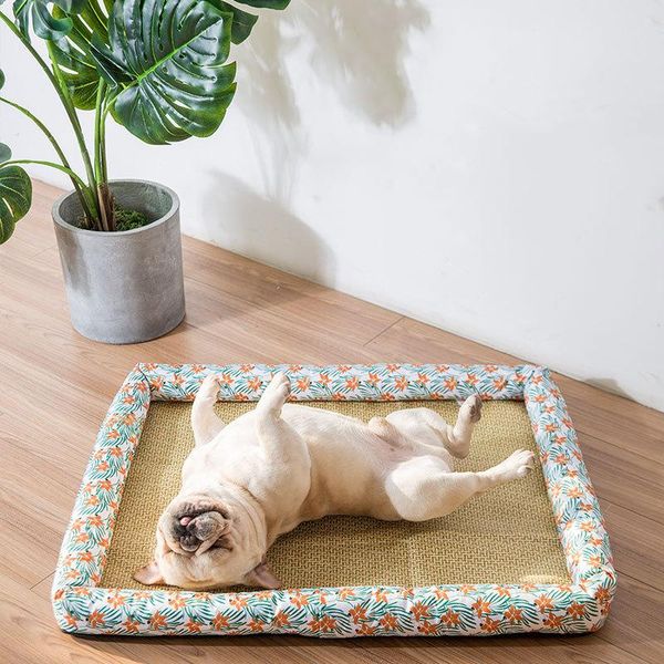 summer cooling kennel breathable dog mats pet sofa rattan dog beds waterproof bottom cats bed house
summer cooling kennel breathable dog mats pet sofa rattan dog beds waterproof bottom cats bed house