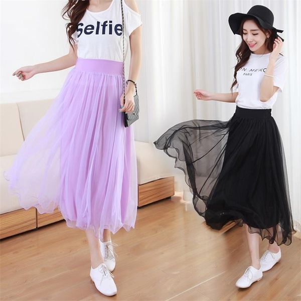 summer arrival solid pleated skirt korean style irregular fairy tulle faldas largas elegantes 210527, Black
summer arrival solid pleated skirt korean style irregular fairy tulle faldas largas elegantes 210527, Black