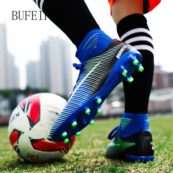 bufeipai mens football shoes ankle studs high-football shoes children sports non-slip shoes football sneakers tf boots
bufeipai mens football shoes ankle studs high-football shoes children sports non-slip shoes football sneakers tf boots
