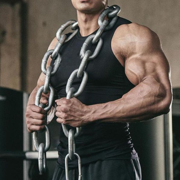 men' tank gyms summer polyester sleeveless shirt casual fashion fitness stringer men bodybuilding clothing m-xxl, White;black
men' tank gyms summer polyester sleeveless shirt casual fashion fitness stringer men bodybuilding clothing m-xxl, White;black