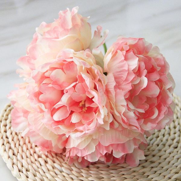 decorative flowers & wreaths artificial fake peony bridal bouquet floral wedding party home decor art
decorative flowers & wreaths artificial fake peony bridal bouquet floral wedding party home decor art