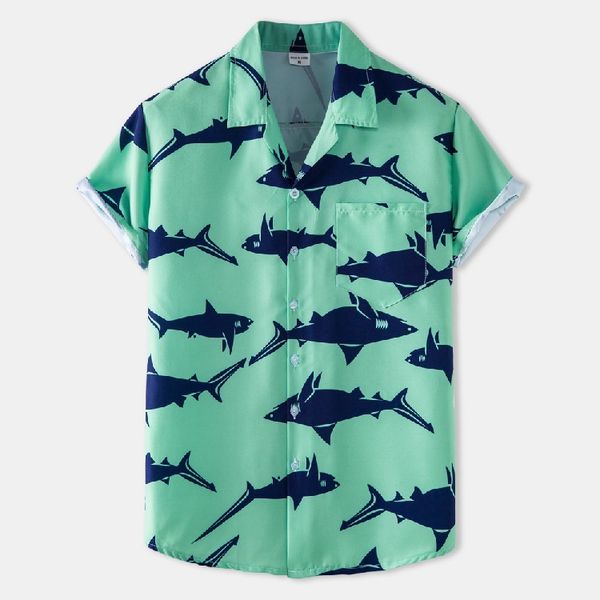 american hawaiian beach style shirts large size summer suit collar short sleeve printed shirt men's party wear, Black
american hawaiian beach style shirts large size summer suit collar short sleeve printed shirt men's party wear, Black