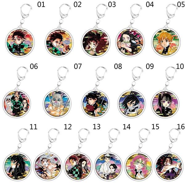 keychains demon slayer: kimetsu no yaiba the movie: mugen train key chains cosplay acrylic keyring gift for fans friends, Silver
keychains demon slayer: kimetsu no yaiba the movie: mugen train key chains cosplay acrylic keyring gift for fans friends, Silver